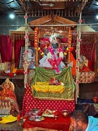 Murti at Yamunotri Temple — Source of the Yamuna