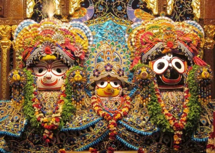 Murti at Shree Jagannath Temple — Puri Dham