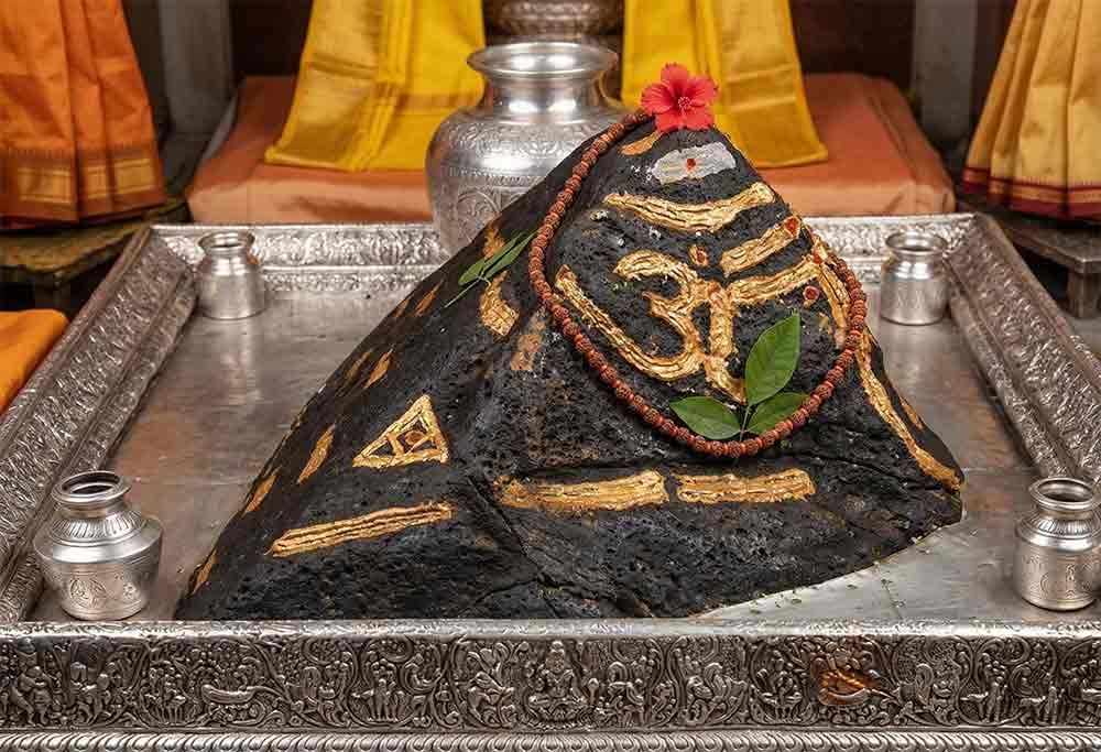 Murti at Kedarnath Jyotirlinga Temple