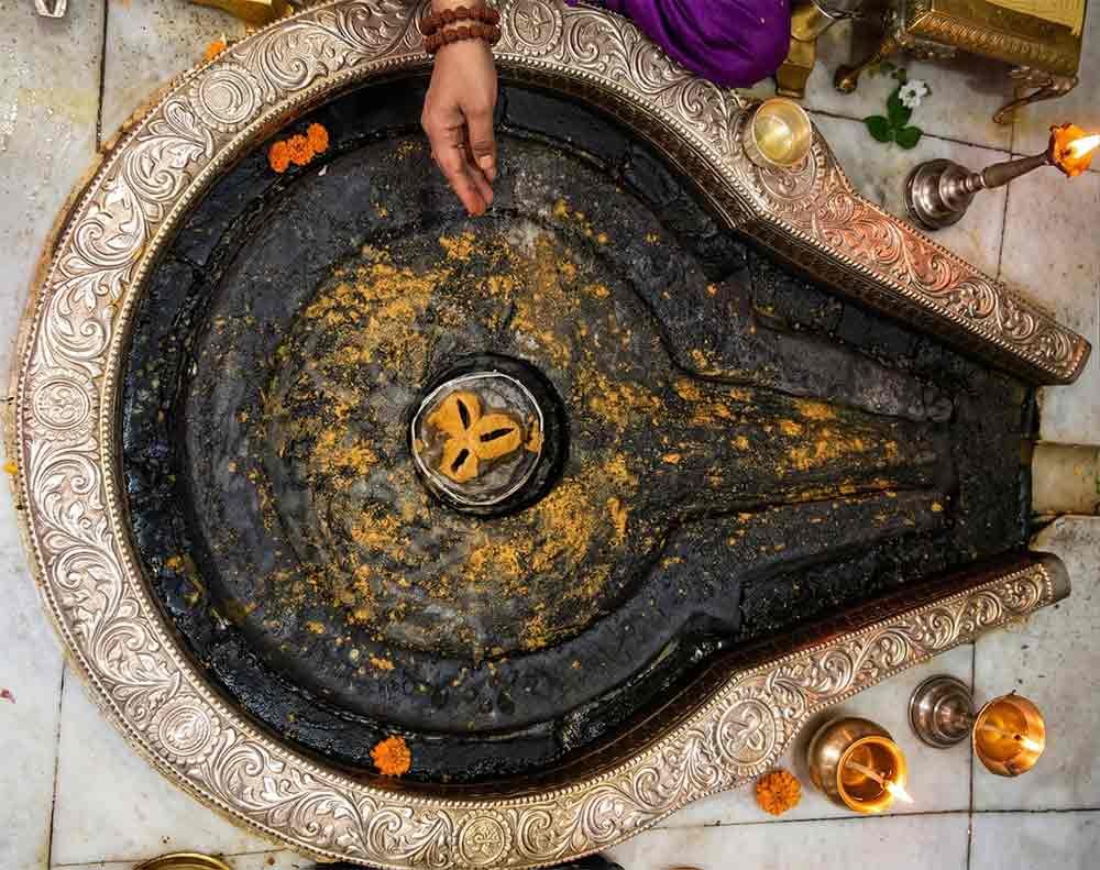 Murti at Trimbakeshwar Jyotirlinga Temple