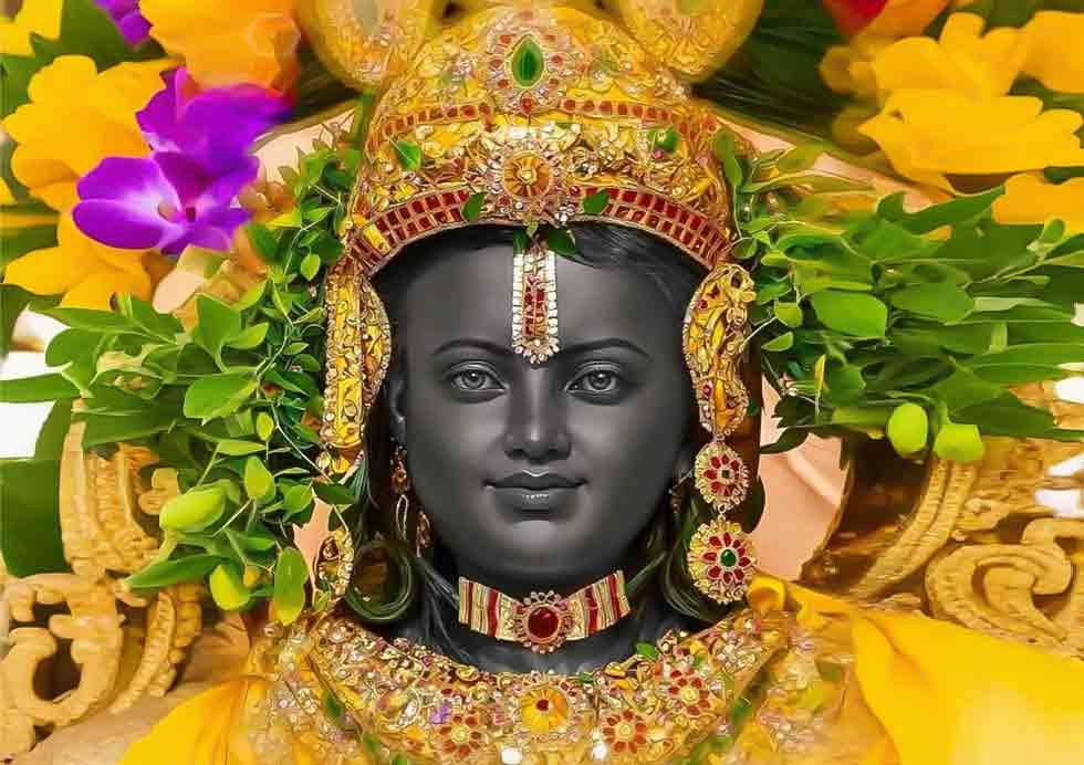 Murti at श्री राम जन्मभूमि मंदिर, अयोध्या