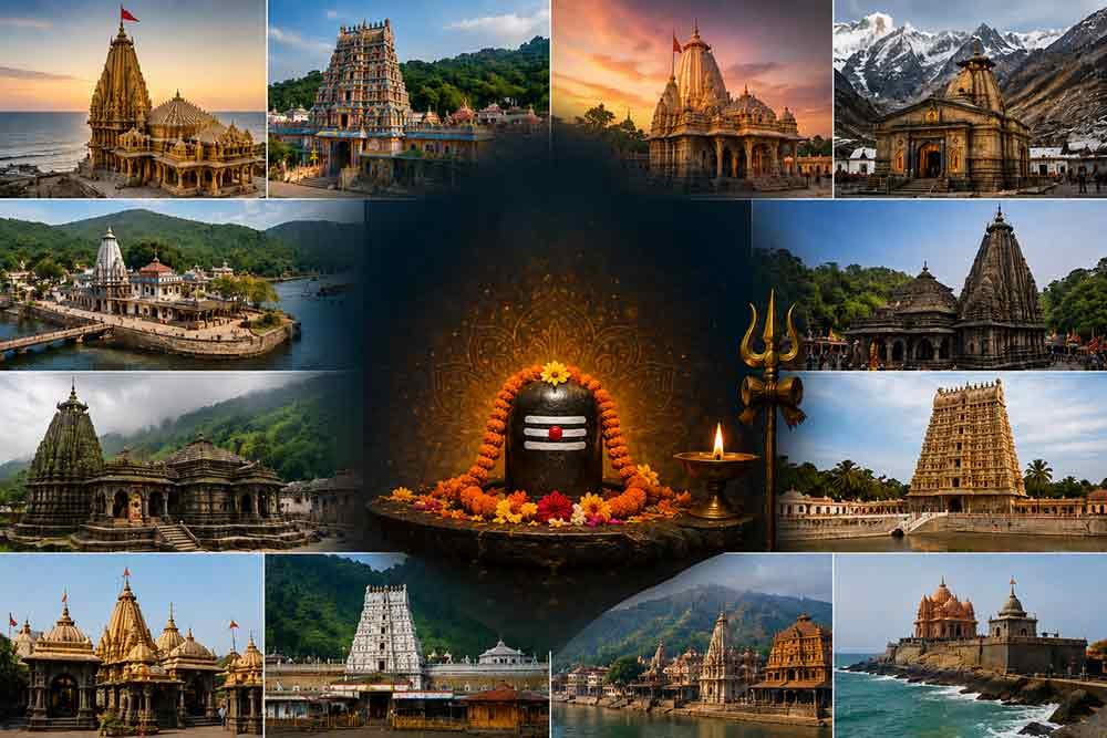 12 Jyotirlingas in Order: Names, Places and Complete Darshan Guide